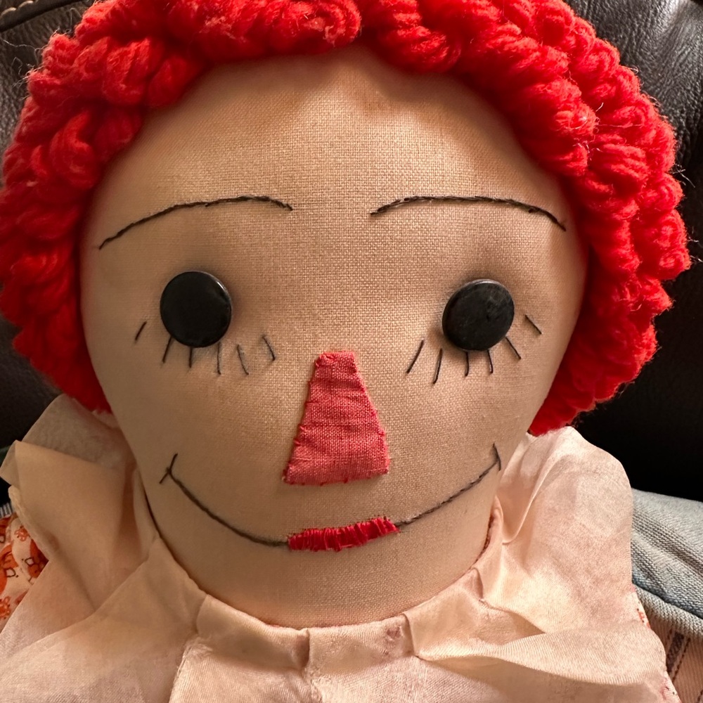 Beautiful rag hand made doll
